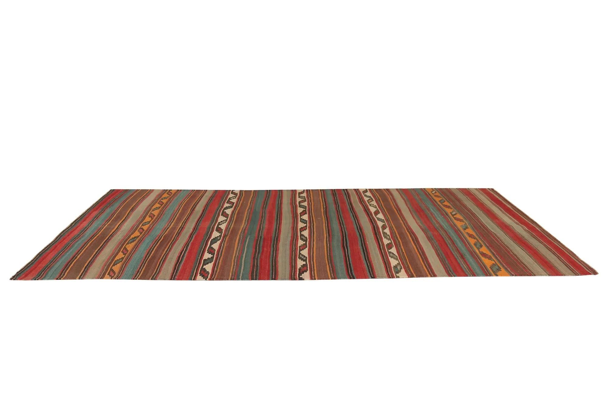 Turkey Kelim-Teppiche – Design – 98836 im Zustand „Hervorragend“ im Angebot in Dallas, TX