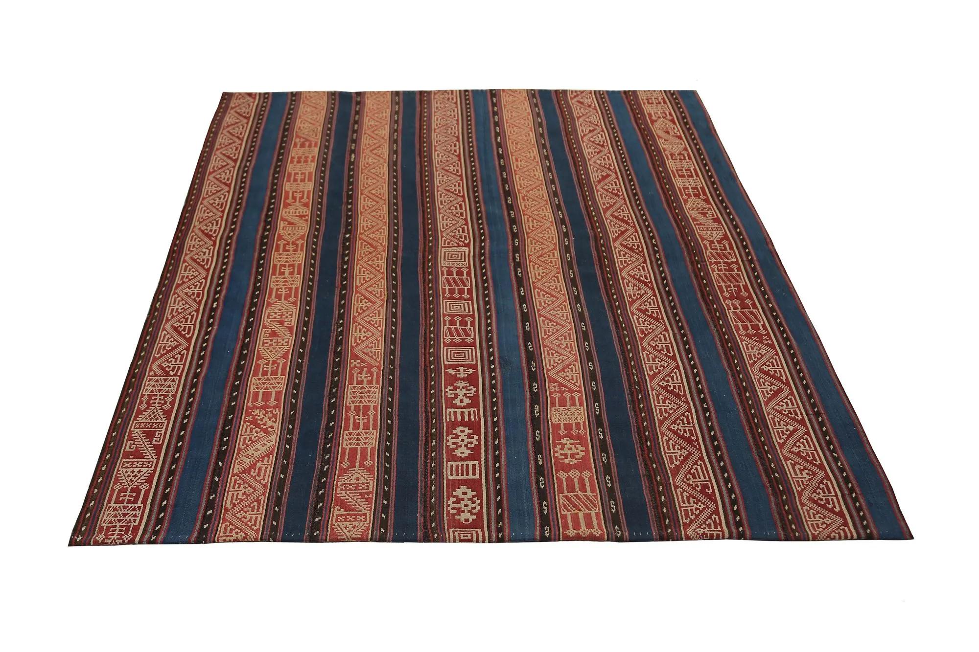 Turkey Kelim-Teppiche – Design – 98837 im Zustand „Hervorragend“ im Angebot in Dallas, TX