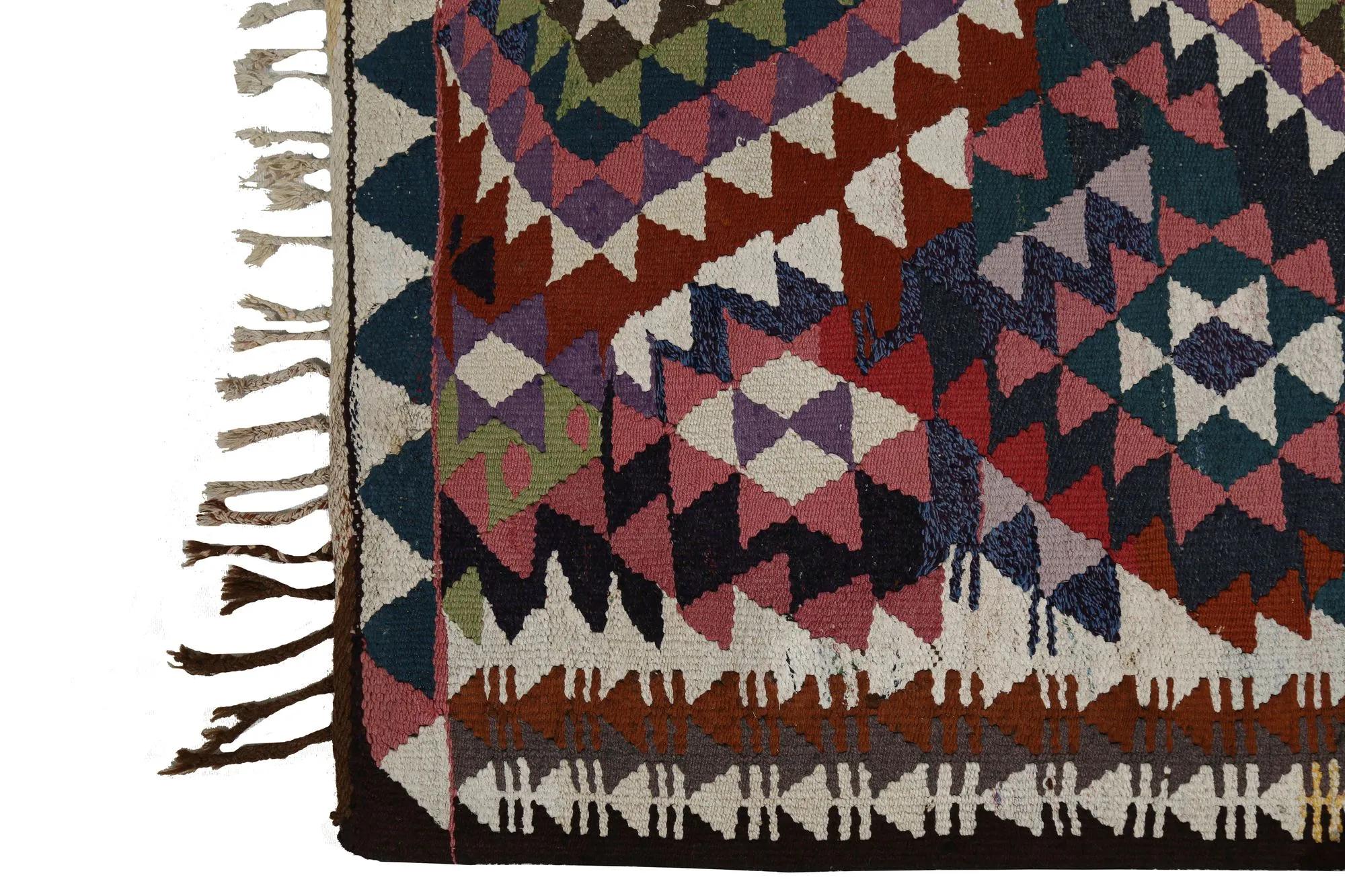 Turkey Kelim-Teppiche – Design – 98843 im Zustand „Hervorragend“ im Angebot in Dallas, TX