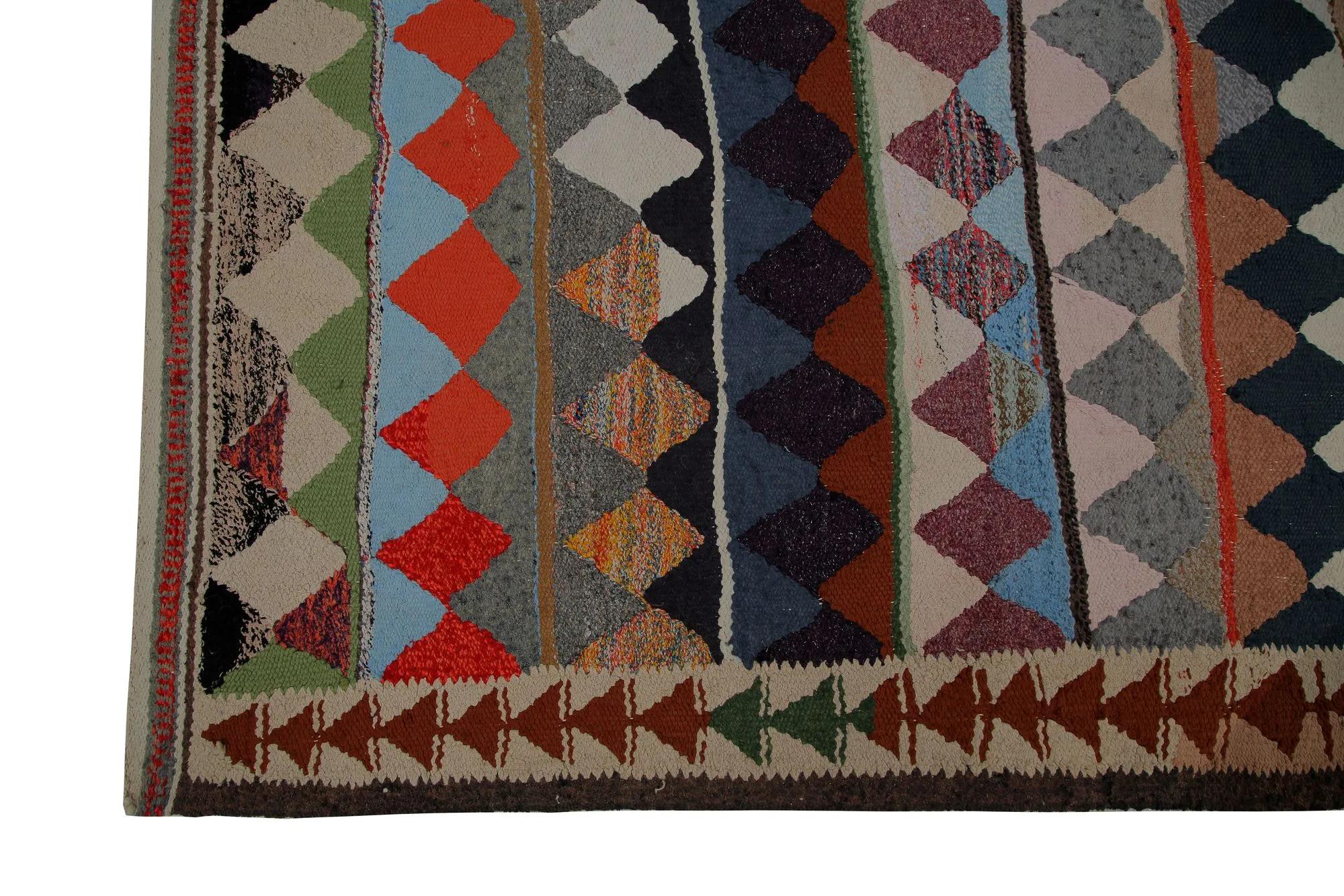 Turkey Kelim-Teppiche – Design – 98847 im Zustand „Hervorragend“ im Angebot in Dallas, TX