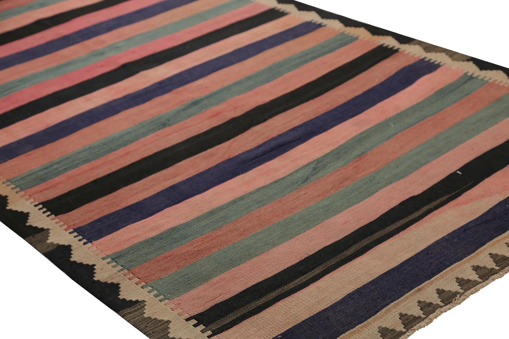 Noué à la main Tapis Kilim de Turquie - Design - 98893 en vente