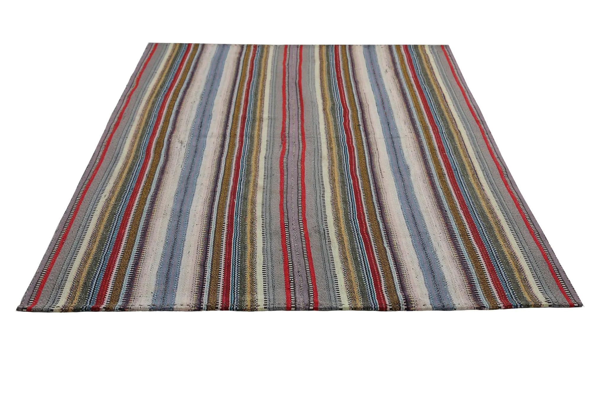Turkey Kelim-Teppiche – Design – 98894 (Handgeknüpft) im Angebot