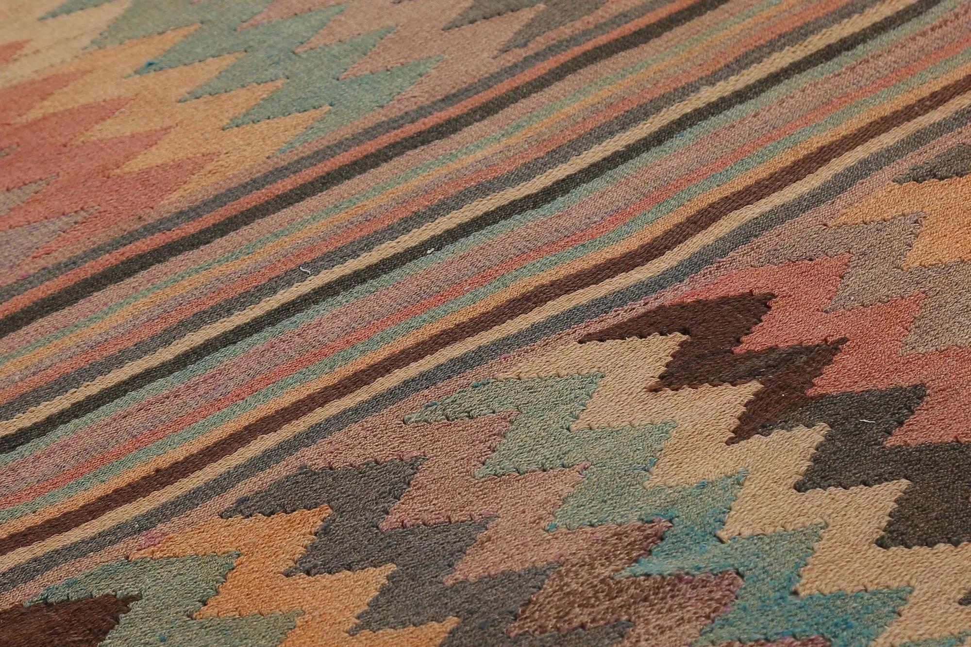 Turc Tapis Kilim de Turquie - Design - 98895 en vente