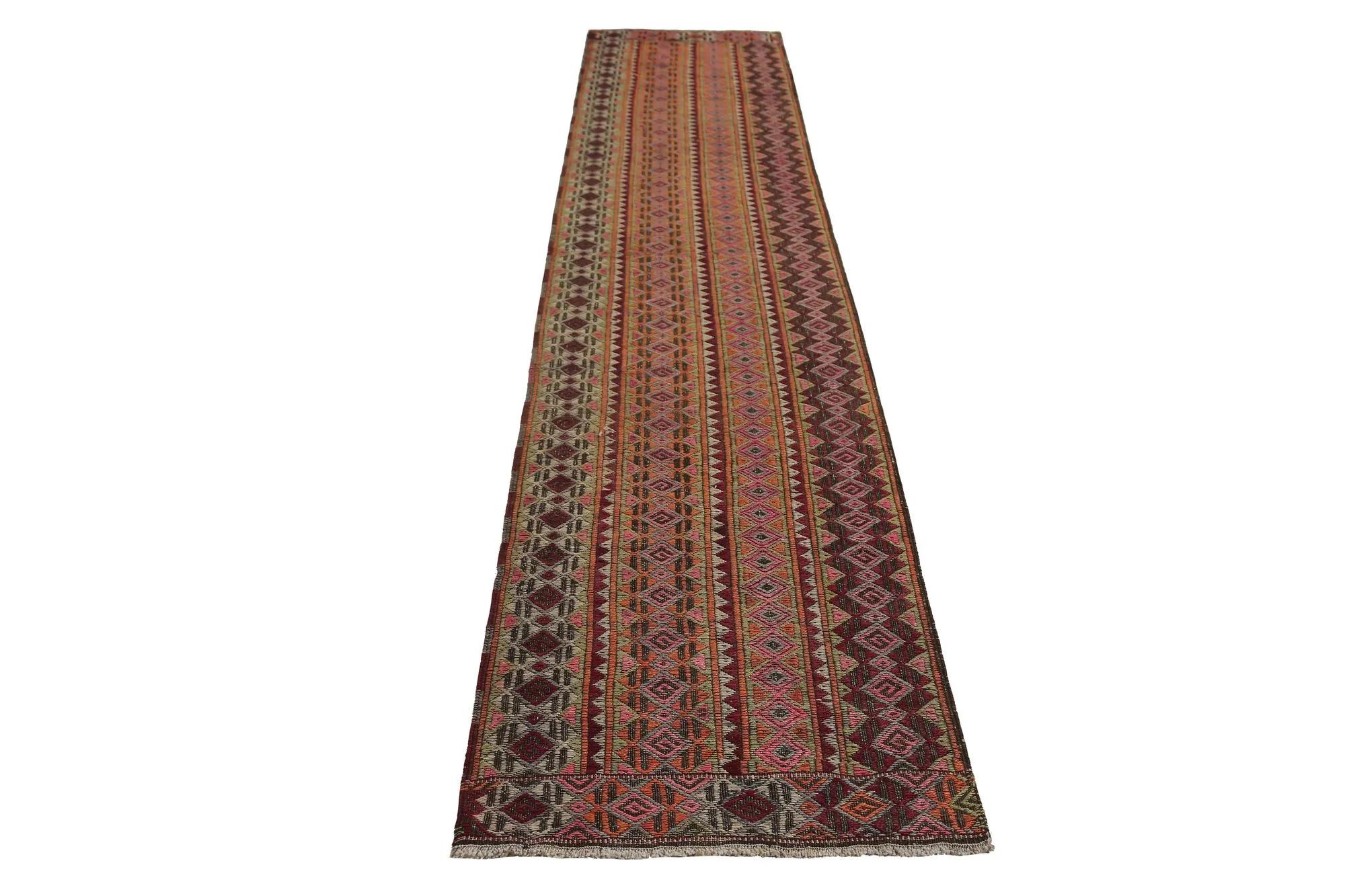 Turkey Kelim-Teppiche – Design – 98896 im Zustand „Hervorragend“ im Angebot in Dallas, TX