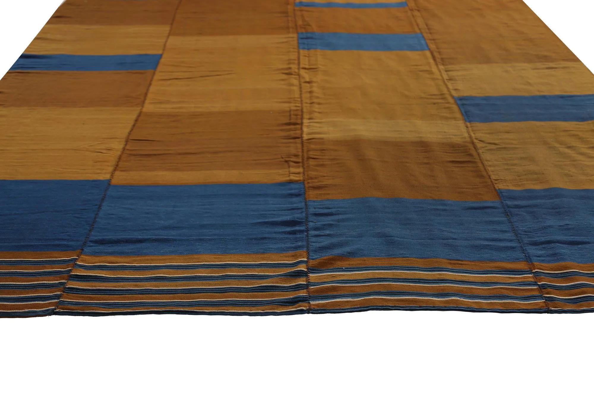 Noué à la main Tapis Kilim de Turquie - Design - 98898 en vente