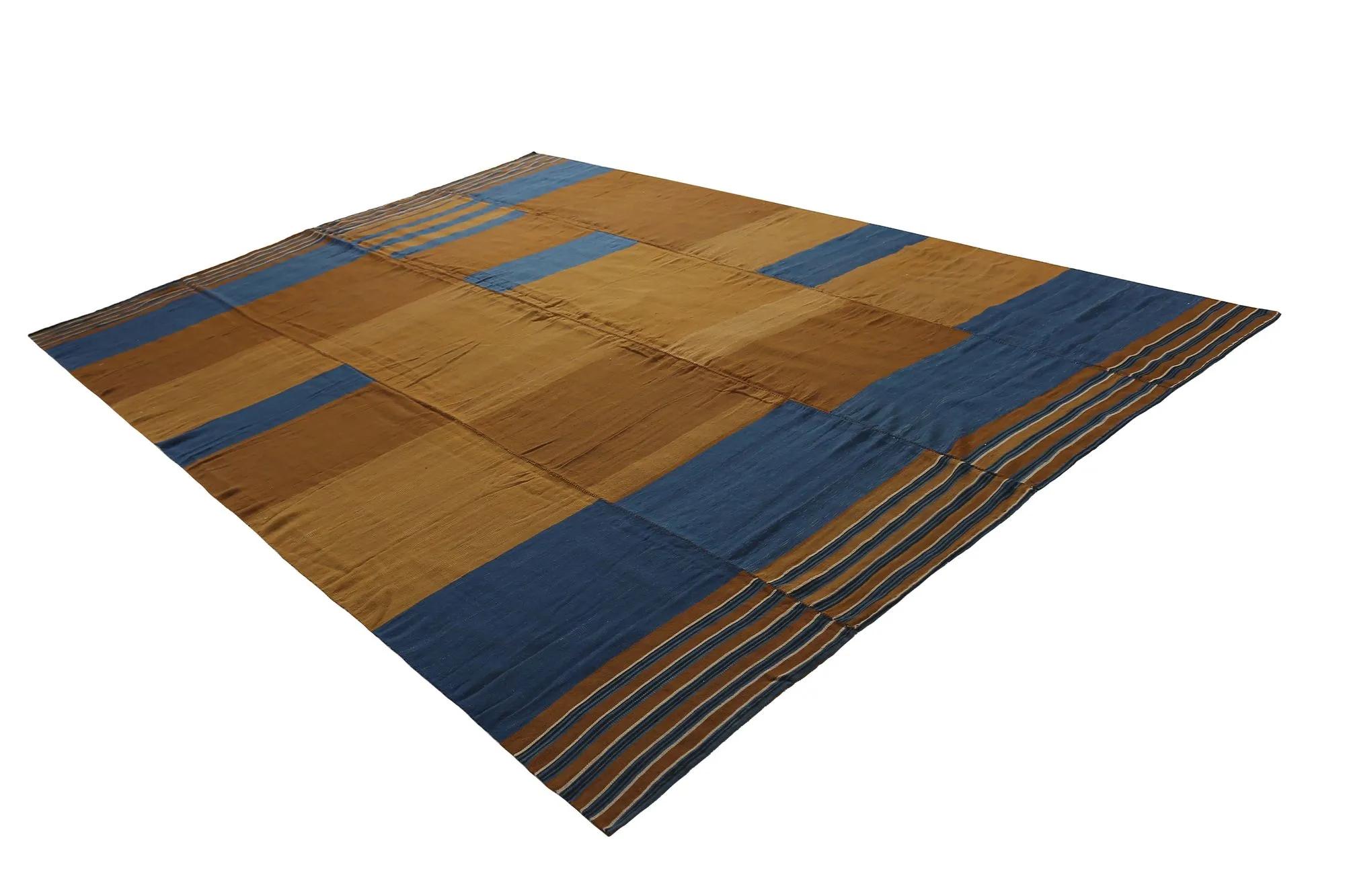Tapis Kilim de Turquie - Design - 98898 Excellent état - En vente à Dallas, TX