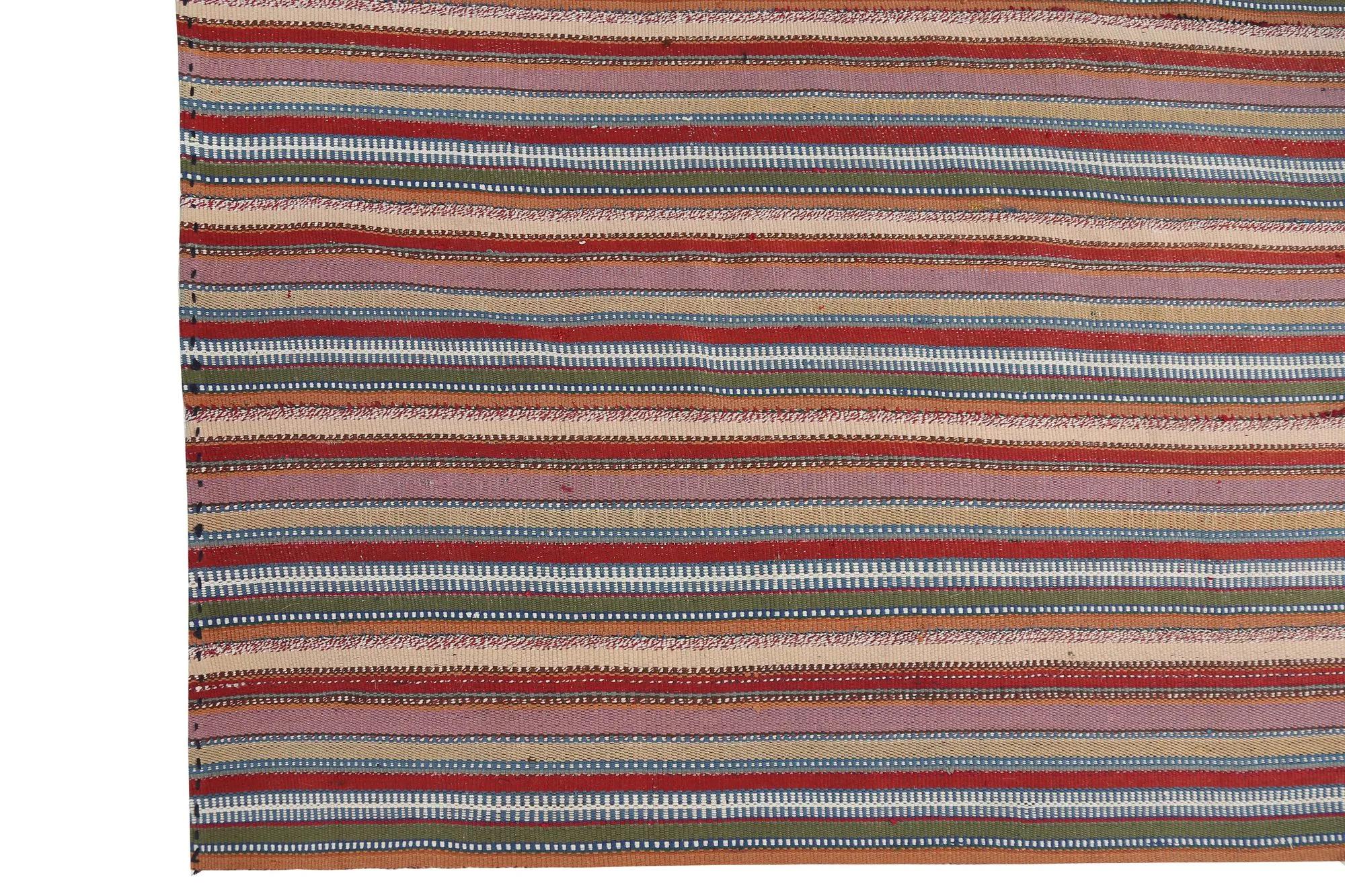 Annodato a mano Tappeti per l'area Kilim della Turchia - Design - 98902 in vendita