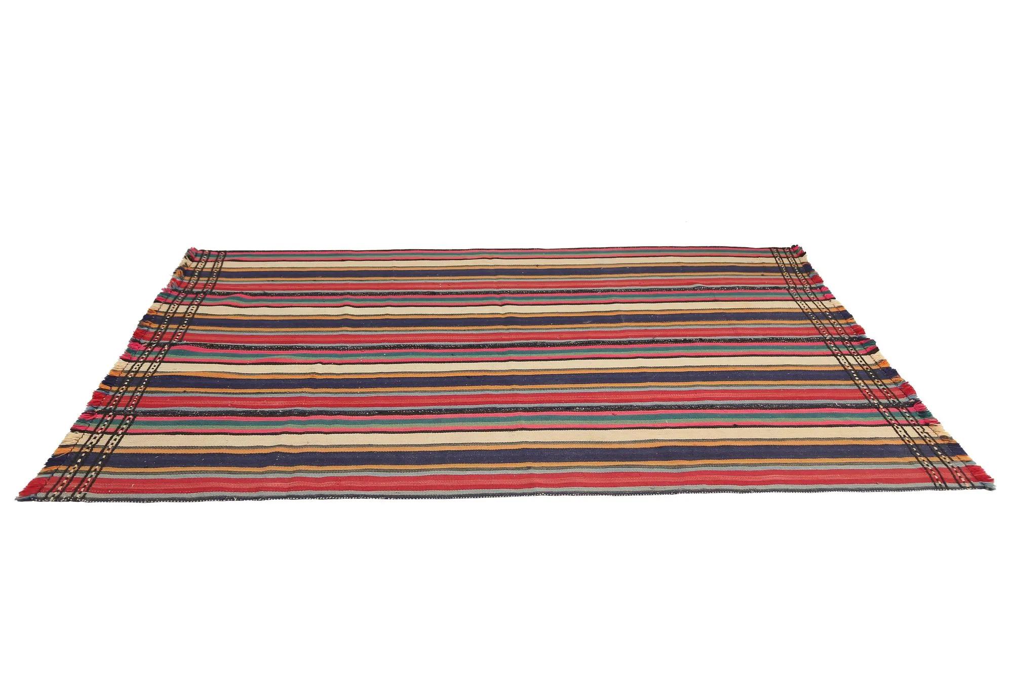 Turkey Kelim-Teppiche – Design – 98904 (Handgeknüpft) im Angebot