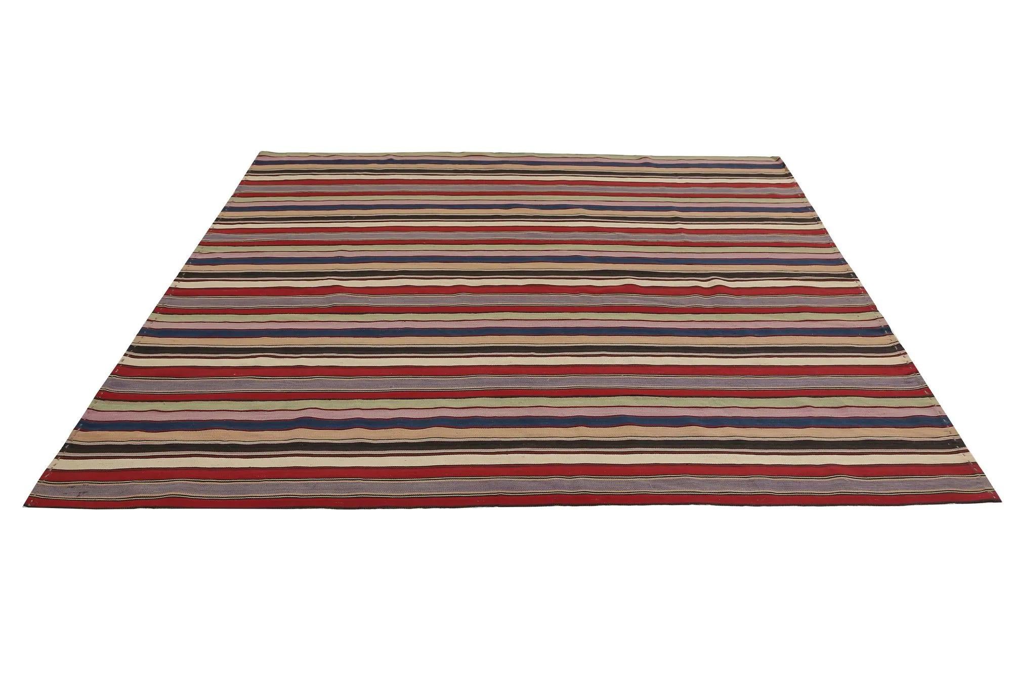 Tessuto a mano Tappeti per l'area Kilim della Turchia - Design - 98909 in vendita
