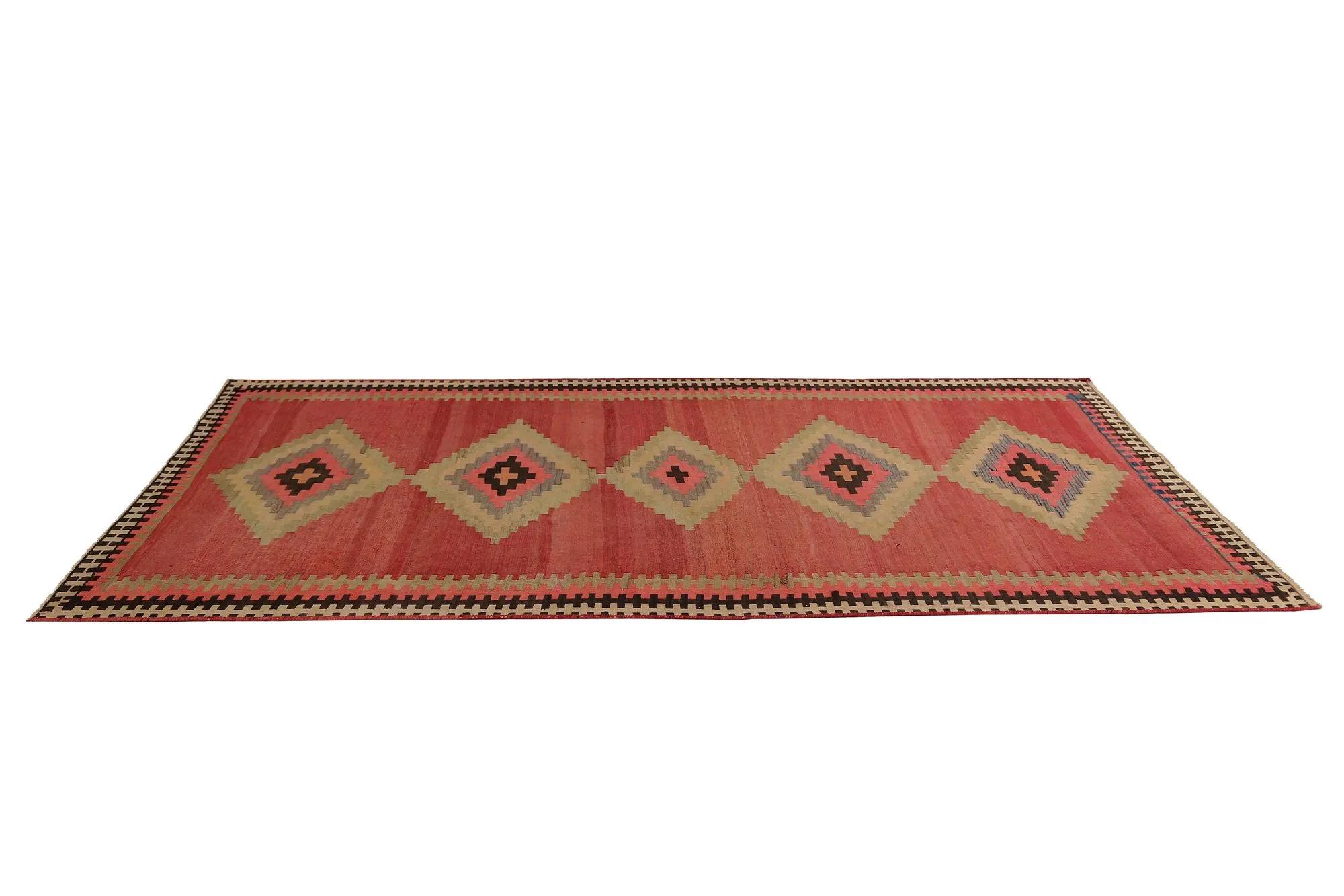 Turkey Kelim-Teppiche – Design – 98911 (Handgewebt) im Angebot