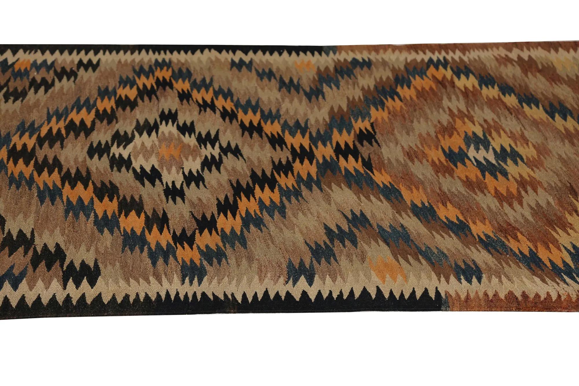 Tessuto a mano Tappeti per l'area Kilim della Turchia - Design - 98915 in vendita