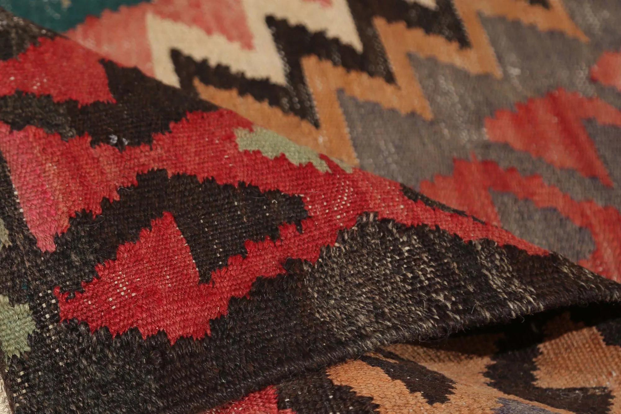 Annodato a mano Tappeti per l'area Kilim della Turchia - Design - 98916 in vendita