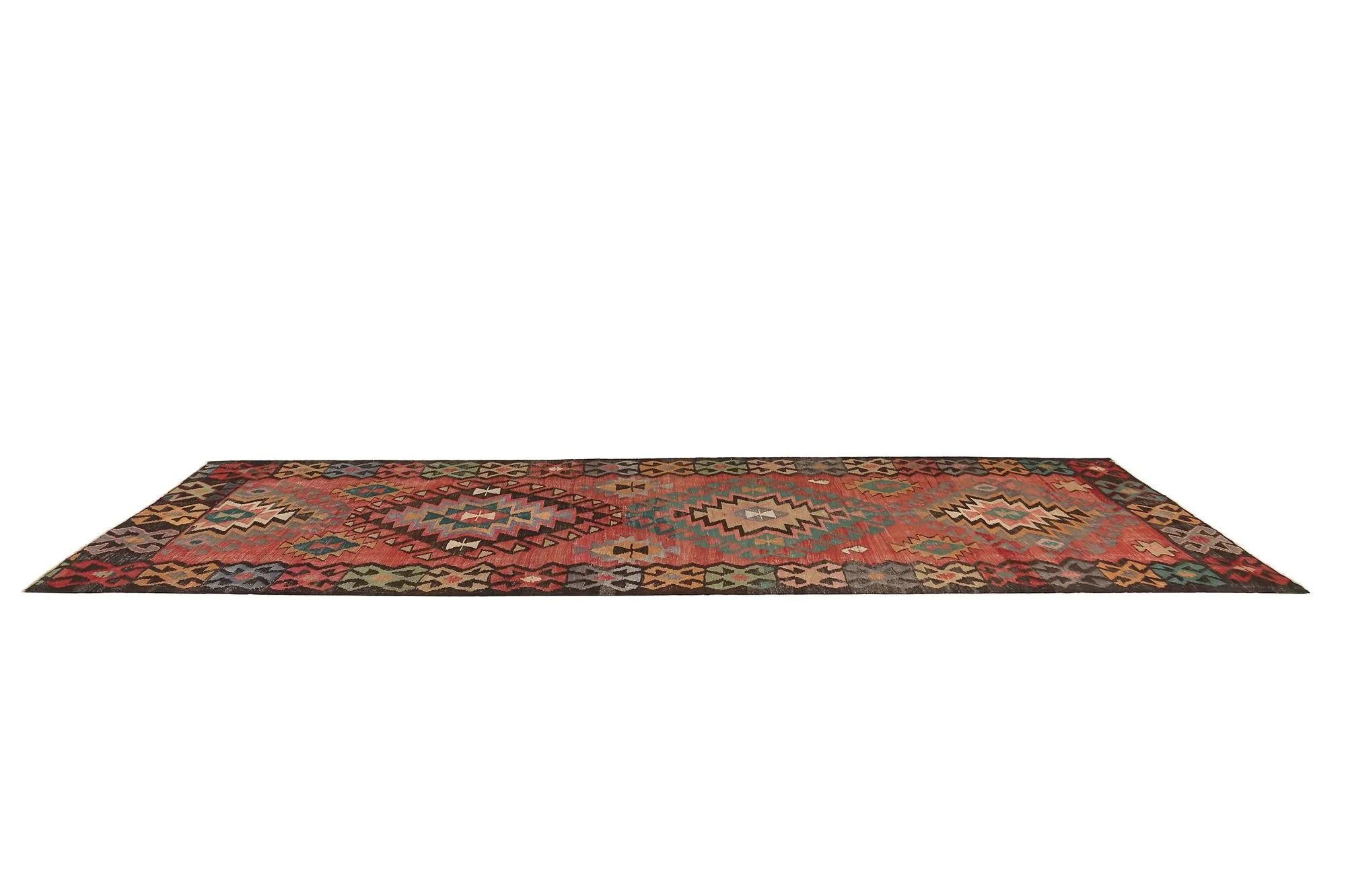 Tappeti per l'area Kilim della Turchia - Design - 98916 In condizioni ottime in vendita a Dallas, TX