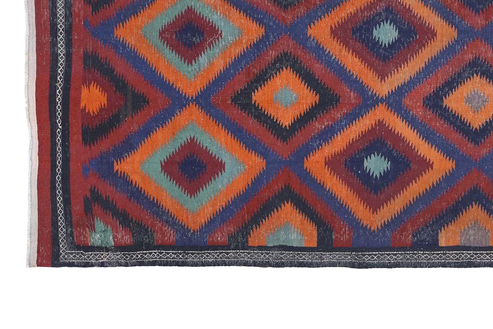Turc Tapis Kilim de Turquie - Design - 98926 en vente