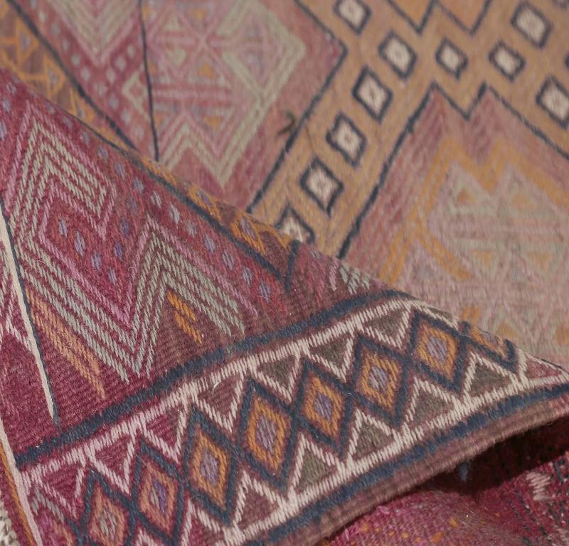 Noué à la main Tapis Kilim de Turquie - Design - 98931 en vente