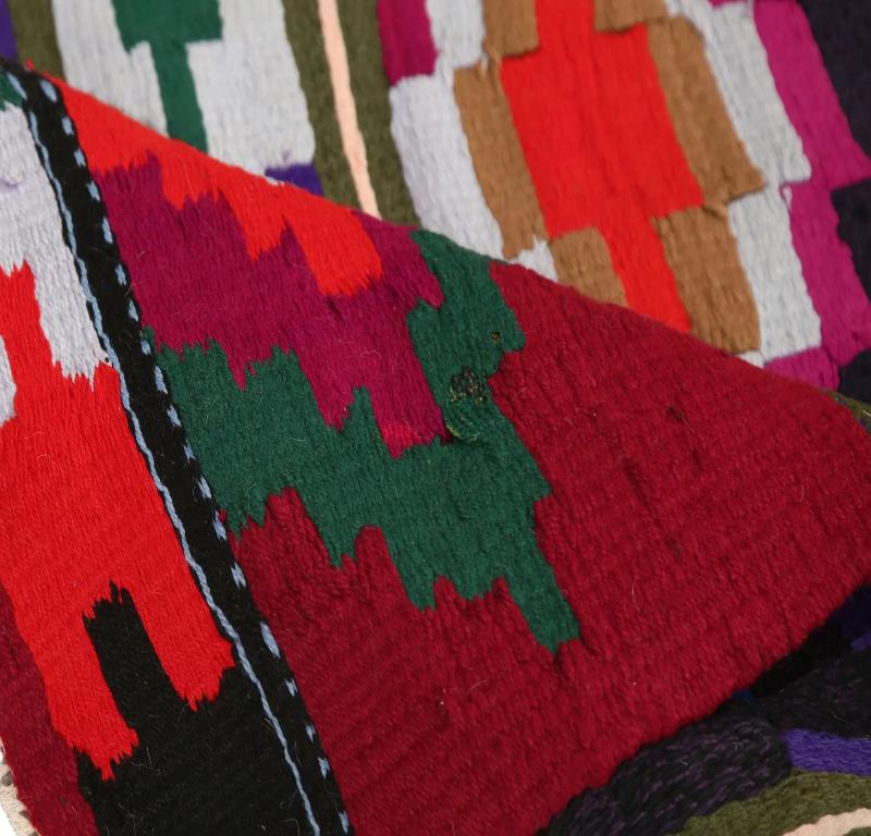 Noué à la main Tapis Kilim de Turquie - Design - 98936 en vente