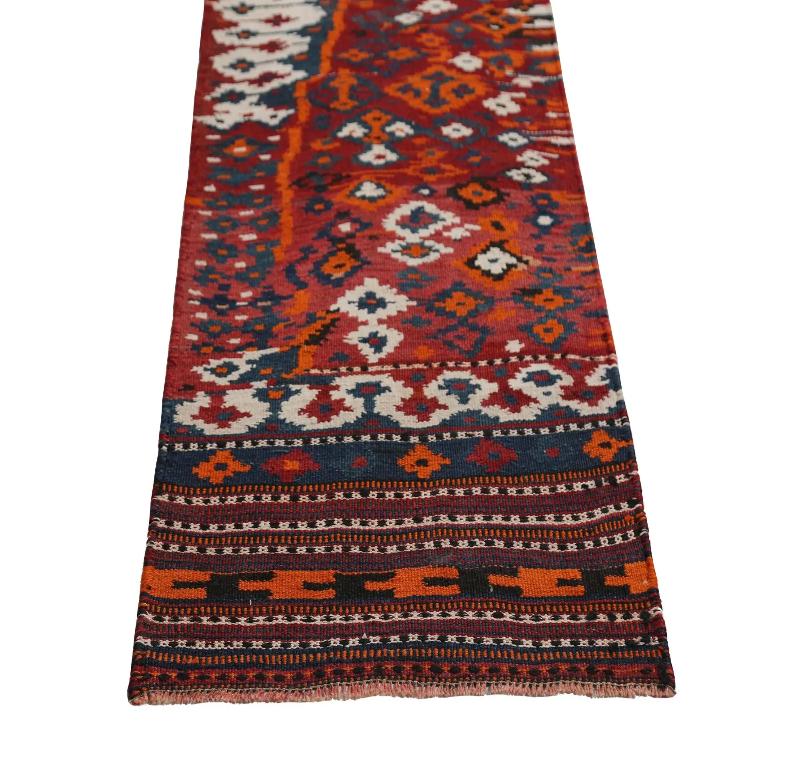 Noué à la main Tapis Kilim de Turquie - Design - 99038 en vente