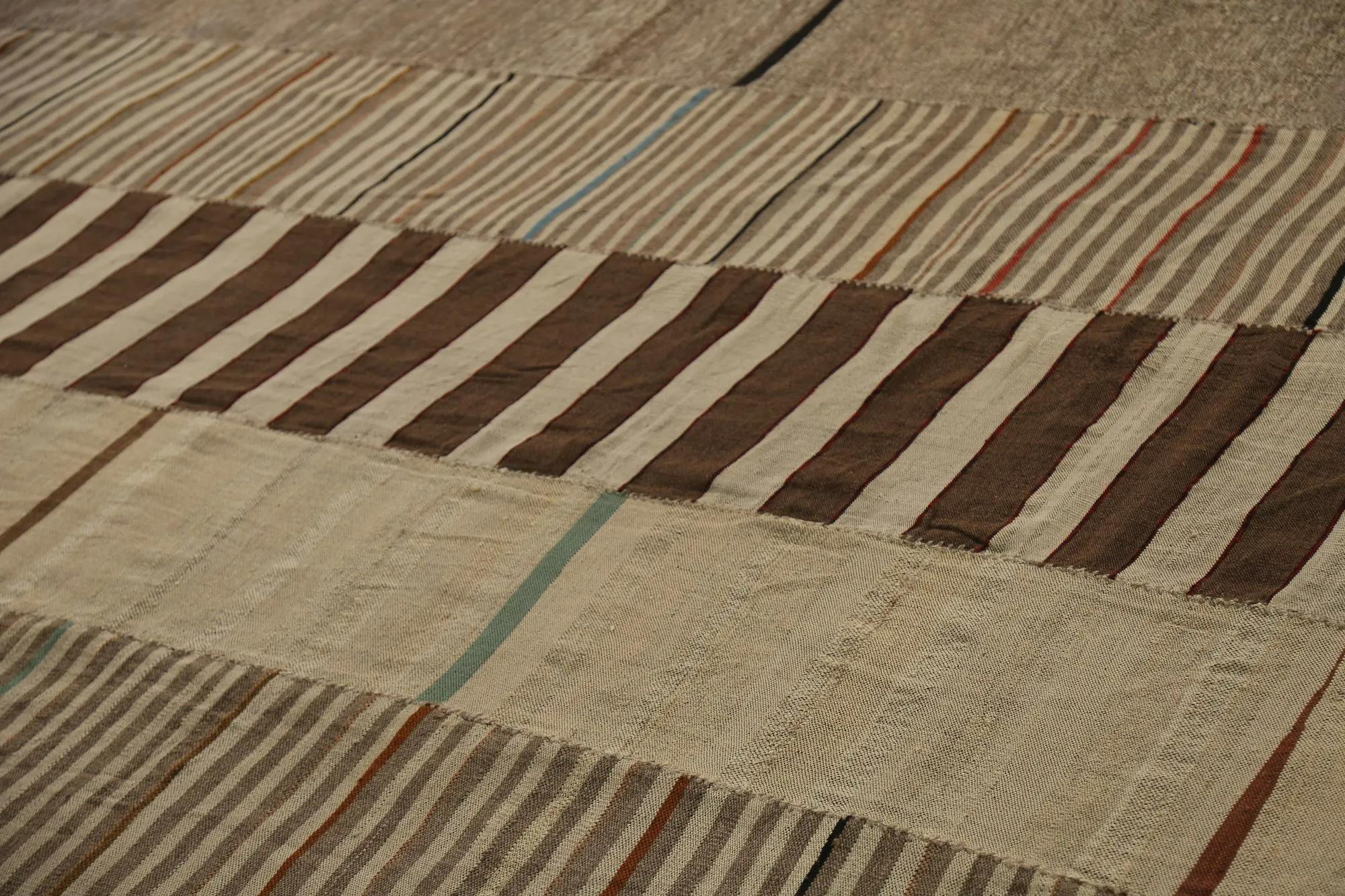 Annodato a mano Tappeti per l'area Kilim della Turchia - Design - 99133 in vendita