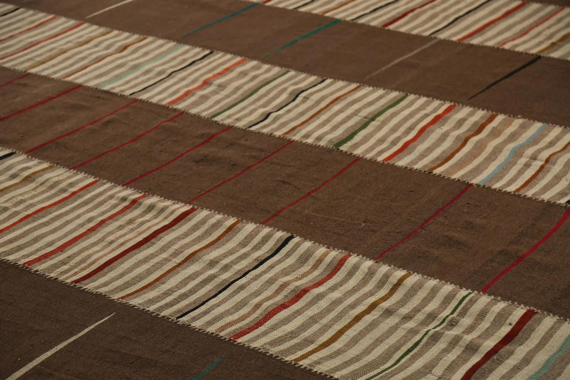 Tessuto a mano Tappeti per l'area Kilim della Turchia - Design - 99135 in vendita