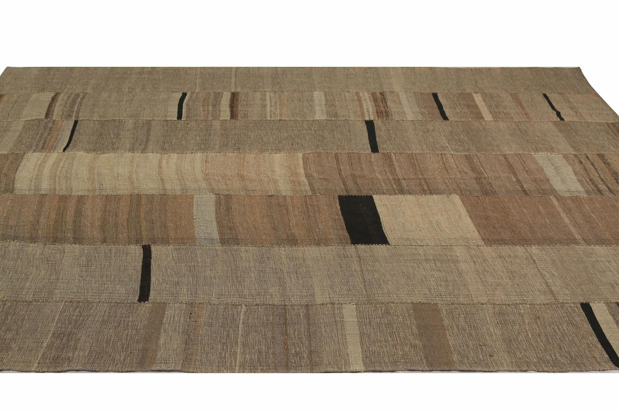 Tapis Kilim de Turquie - Design - 99149 Excellent état - En vente à Dallas, TX