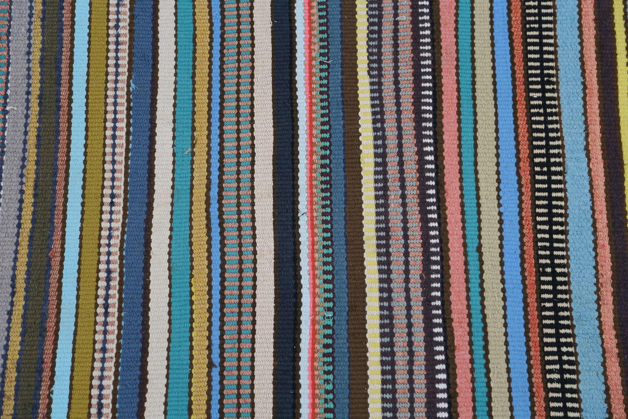 Tapis Kilim de Turquie - Design - 99207 Excellent état - En vente à Dallas, TX