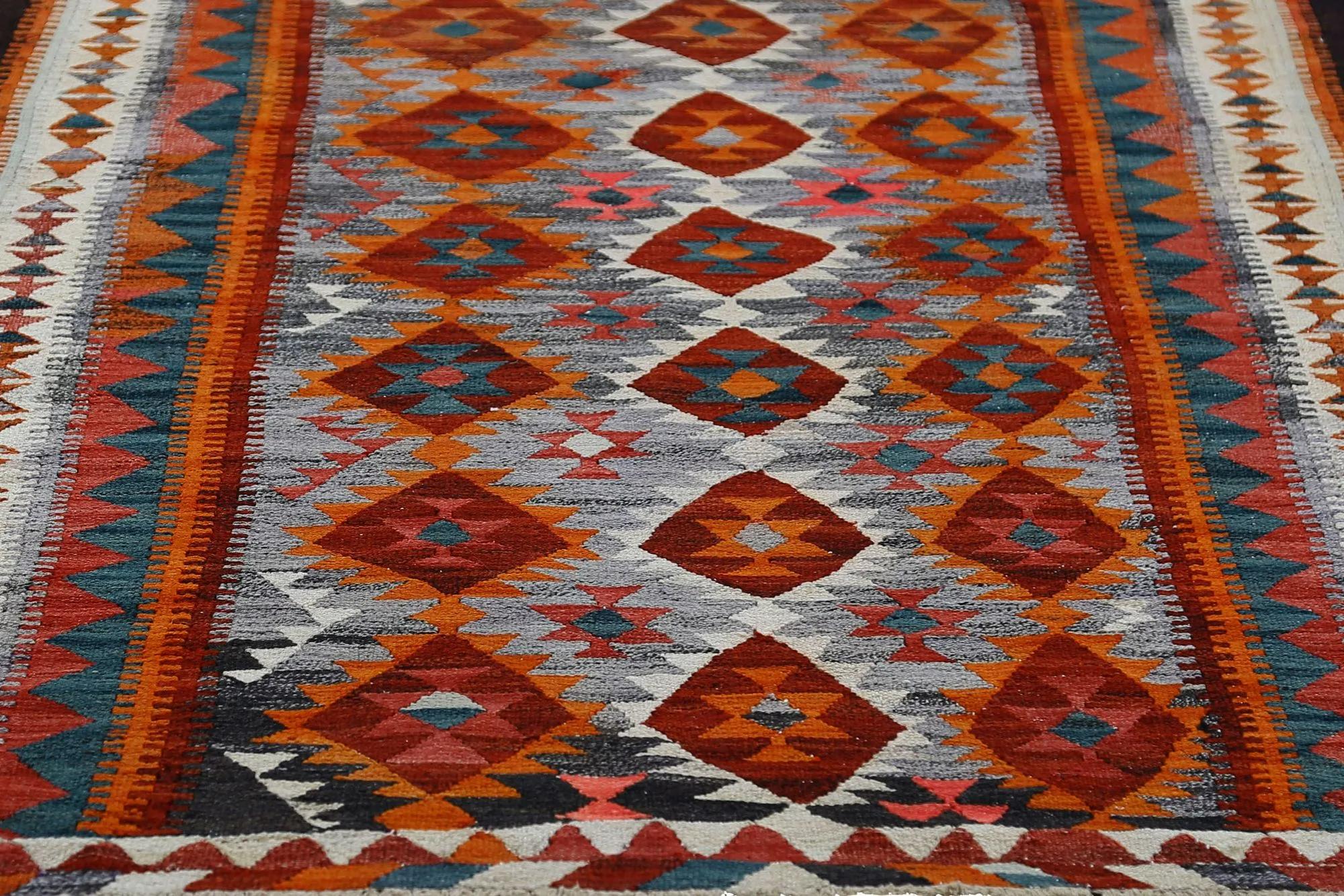 Turkey Kelim-Teppiche – Design – 99213 im Zustand „Hervorragend“ im Angebot in Dallas, TX