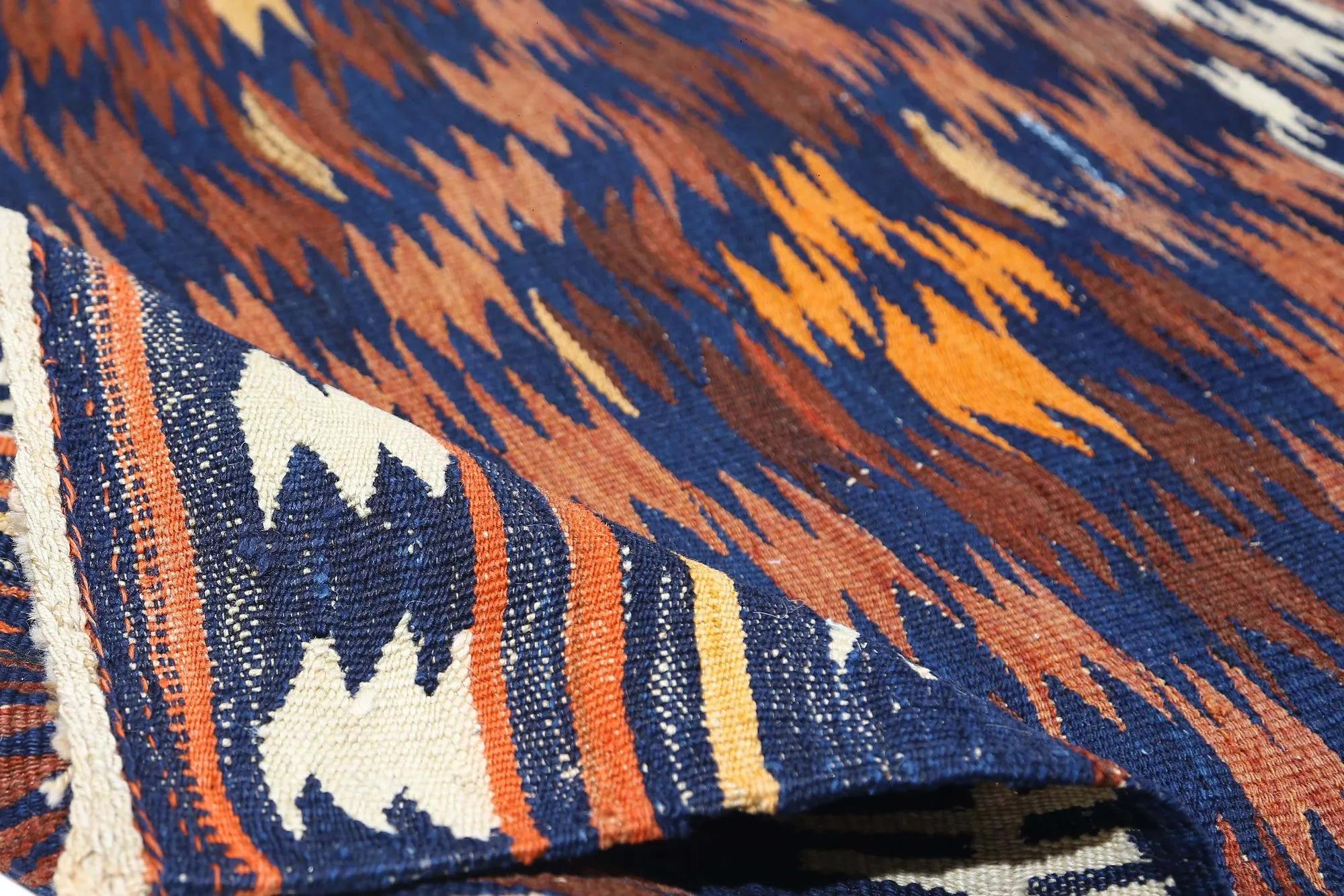 Tessuto a mano Tappeti per l'area Kilim della Turchia - Design - 99224 in vendita