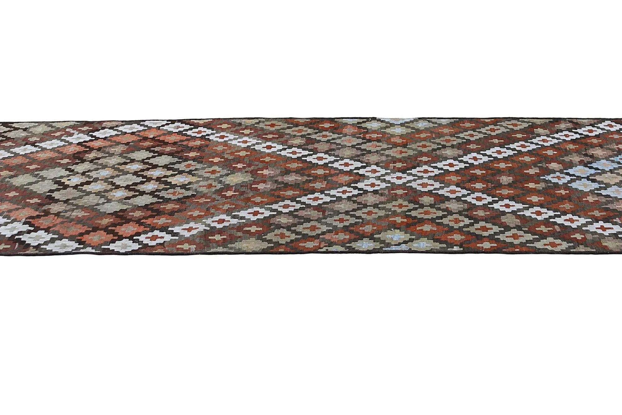 Tapis Kilim de Turquie - Design - 99227 Excellent état - En vente à Dallas, TX