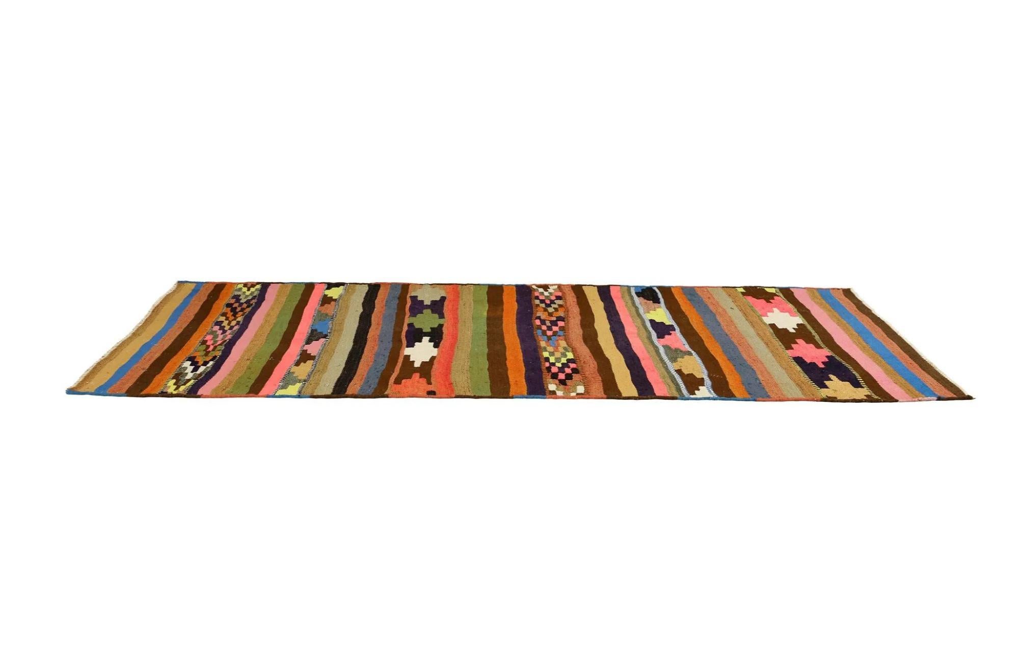 Turc Tapis Kilim de Turquie - Design - 99239 en vente