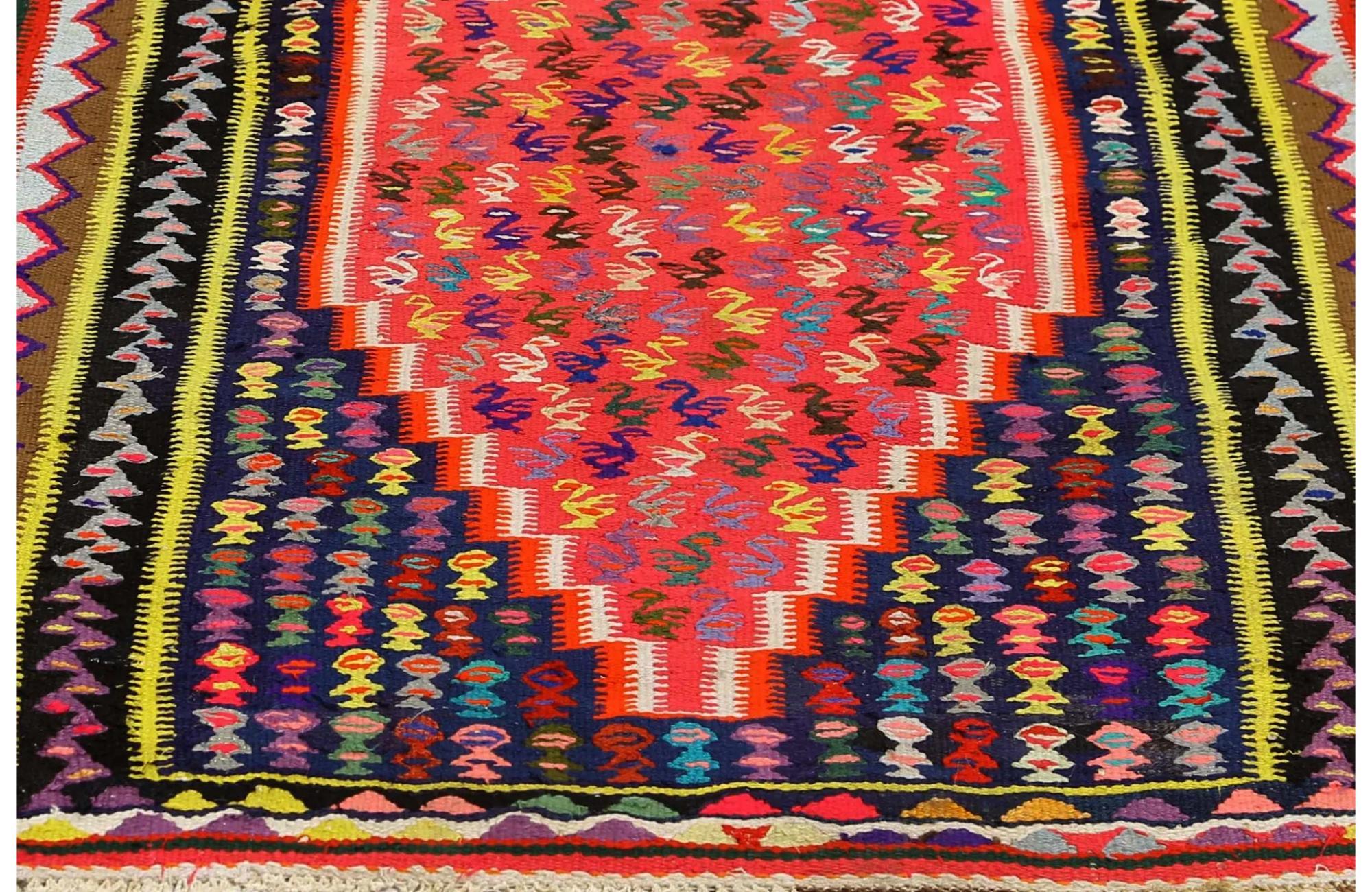 Turc Tapis Kilim de Turquie - Design - 99241 en vente