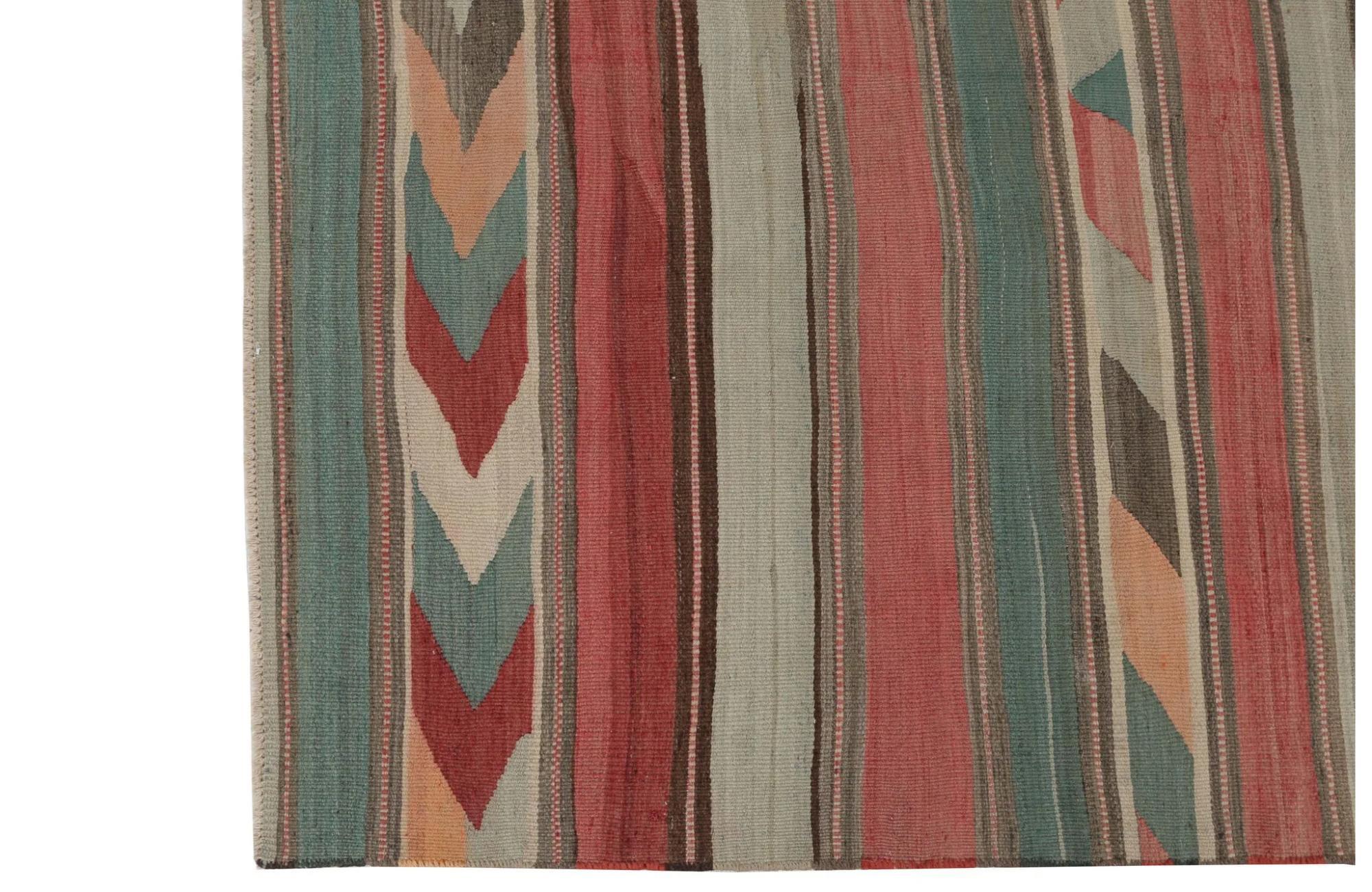 Turkey Kelim-Teppiche – Design – 99256 (Handgeknüpft) im Angebot