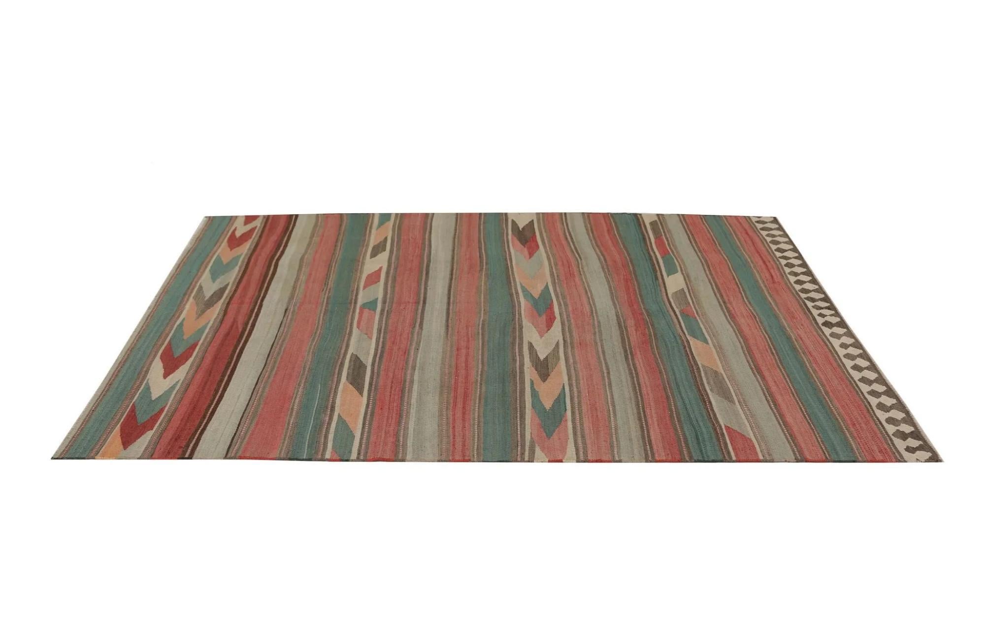 Turkey Kelim-Teppiche – Design – 99256 im Zustand „Hervorragend“ im Angebot in Dallas, TX