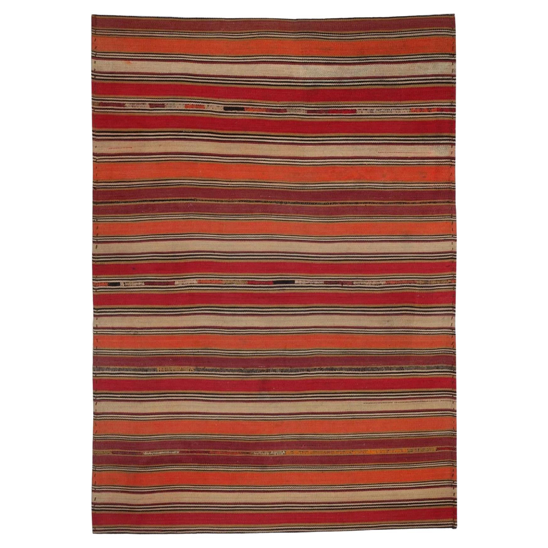 Tapis Kilim de Turquie - Design - 99263 en vente