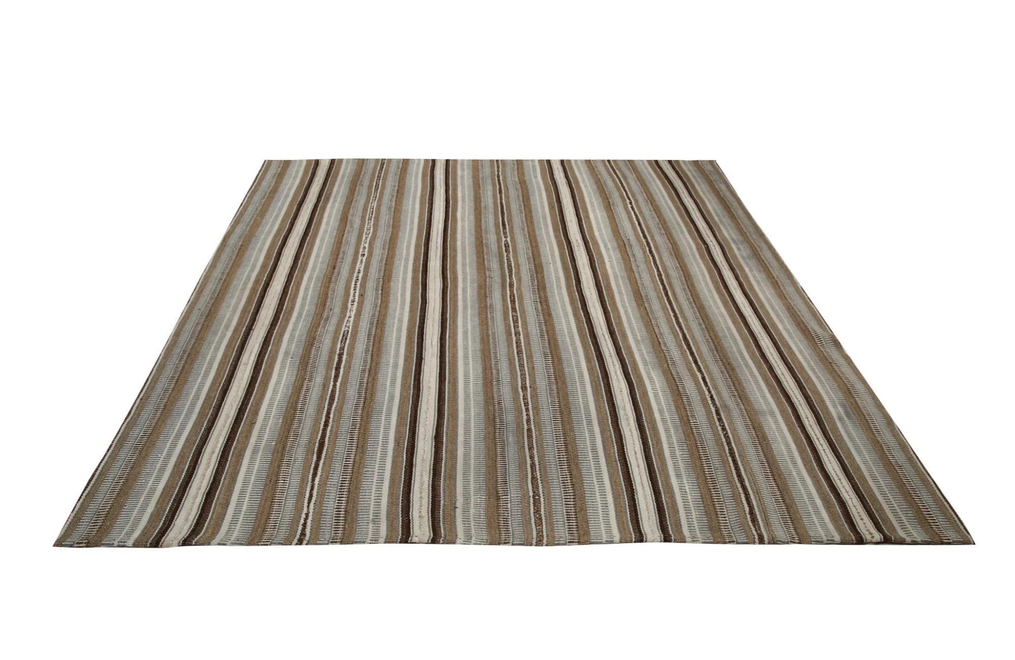 Annodato a mano Tappeti per l'area Kilim della Turchia - Design - 99266 in vendita