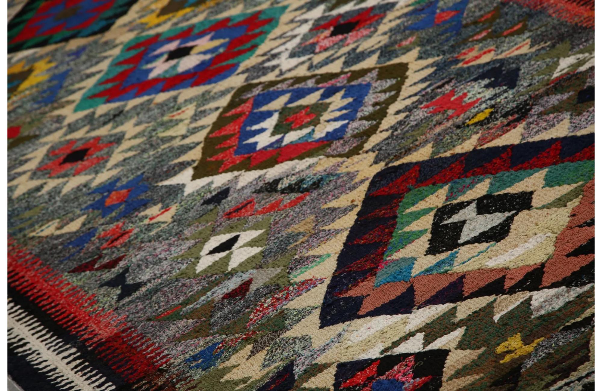 Turc Tapis Kilim de Turquie - Design - 99275 en vente