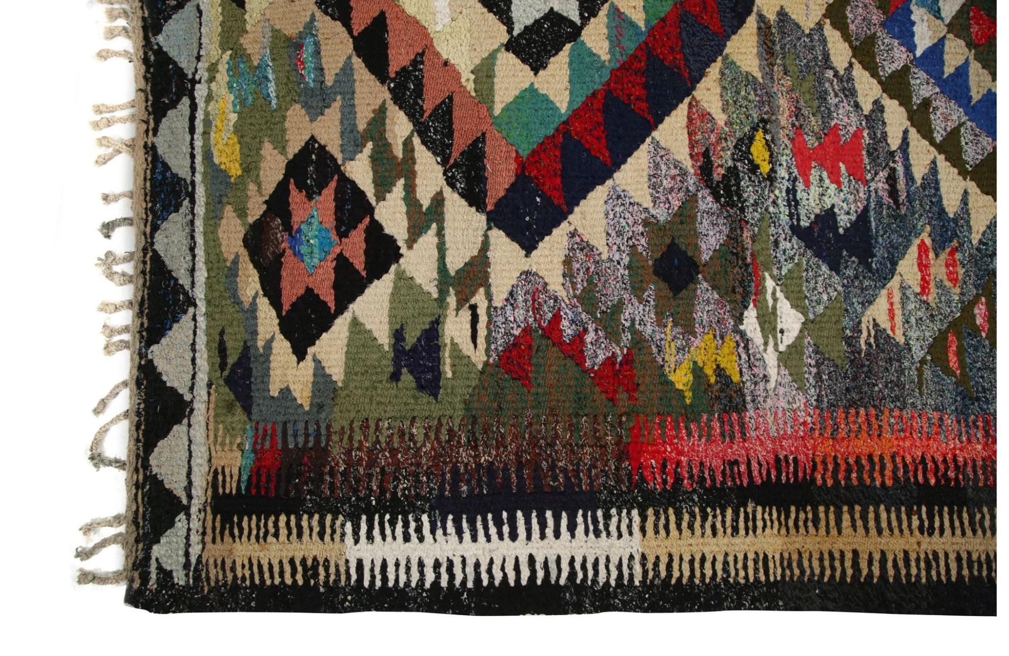 Tissé à la main Tapis Kilim de Turquie - Design - 99275 en vente