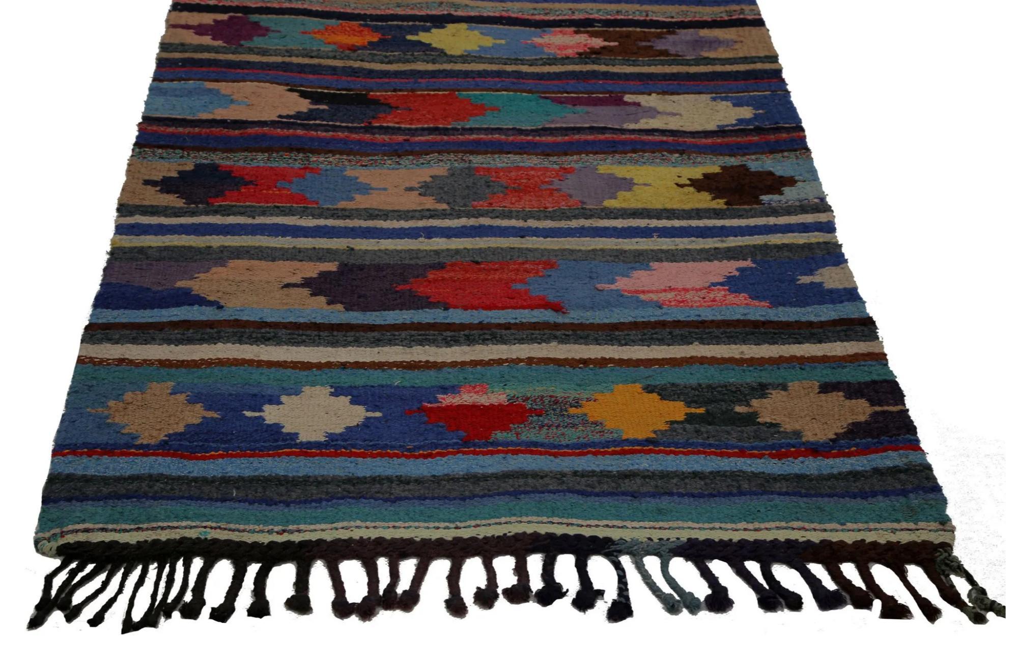 Turkey Kelim-Teppiche – Design – 99294 (Handgeknüpft) im Angebot