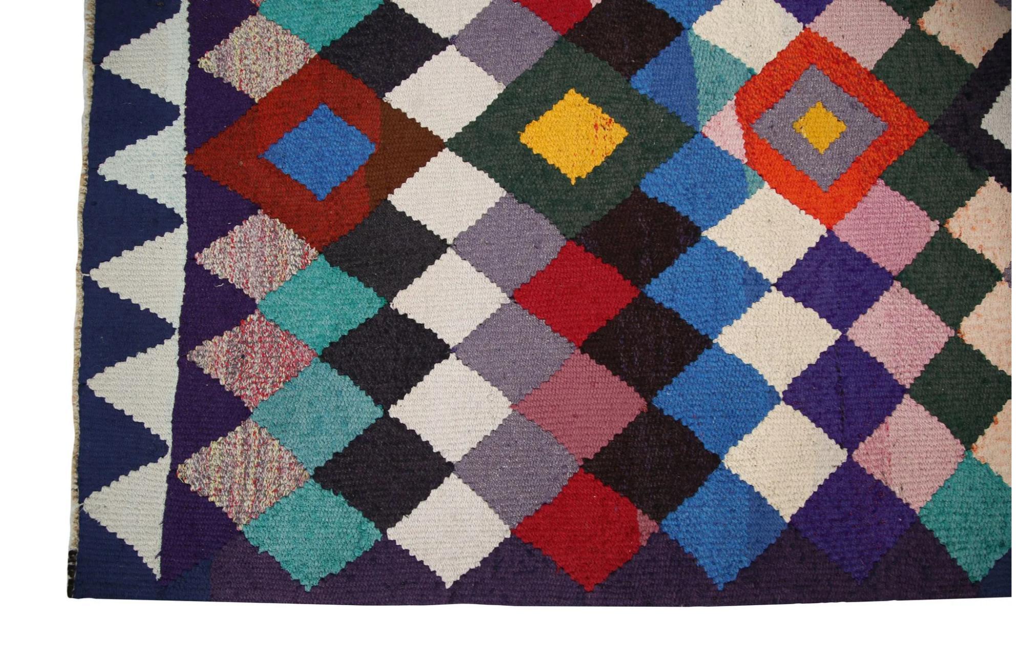 Turkey Kelim-Teppiche – Design – 99343 (Handgeknüpft) im Angebot