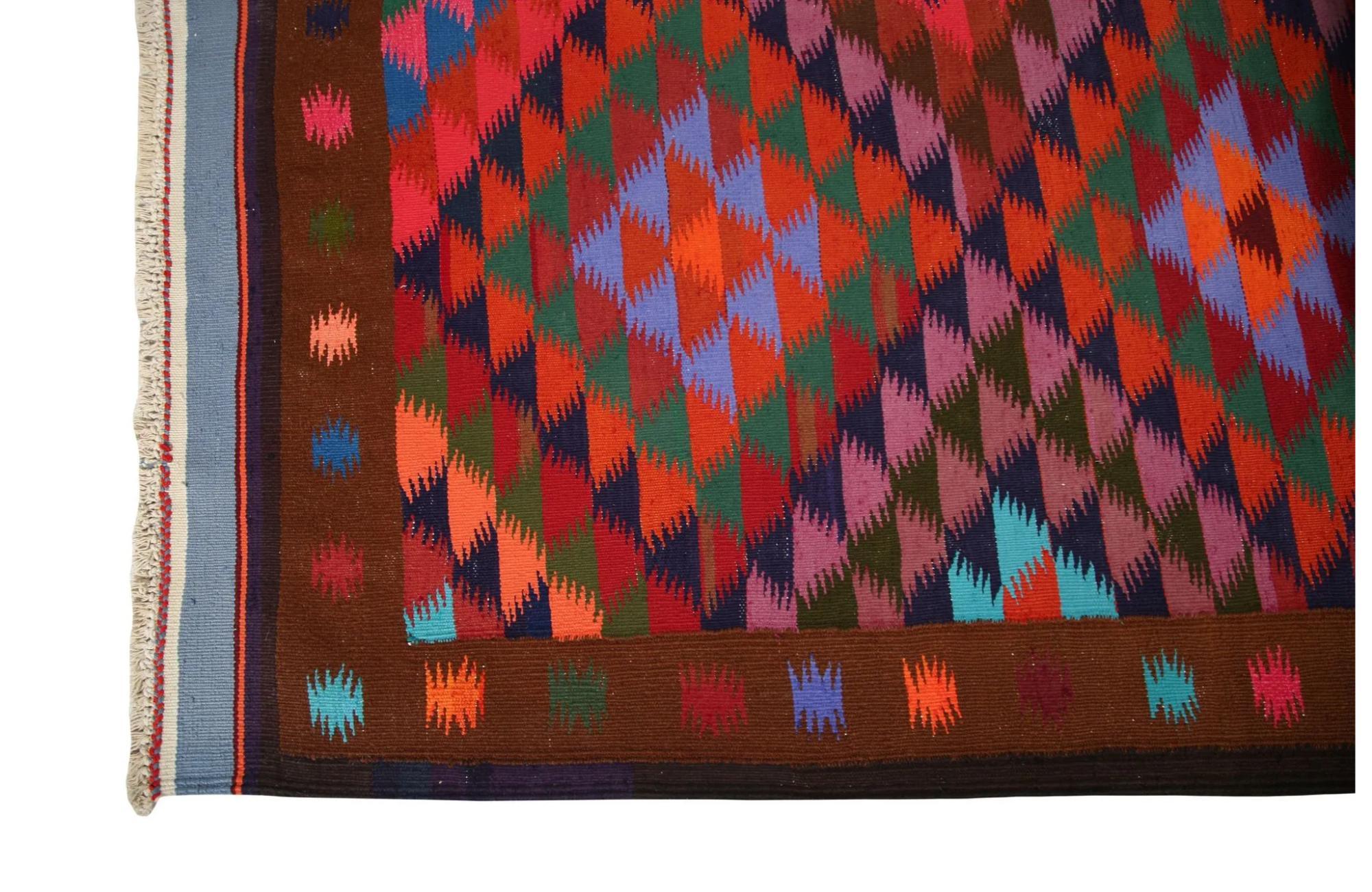 Annodato a mano Tappeti per l'area Kilim della Turchia - Design - 99355 in vendita