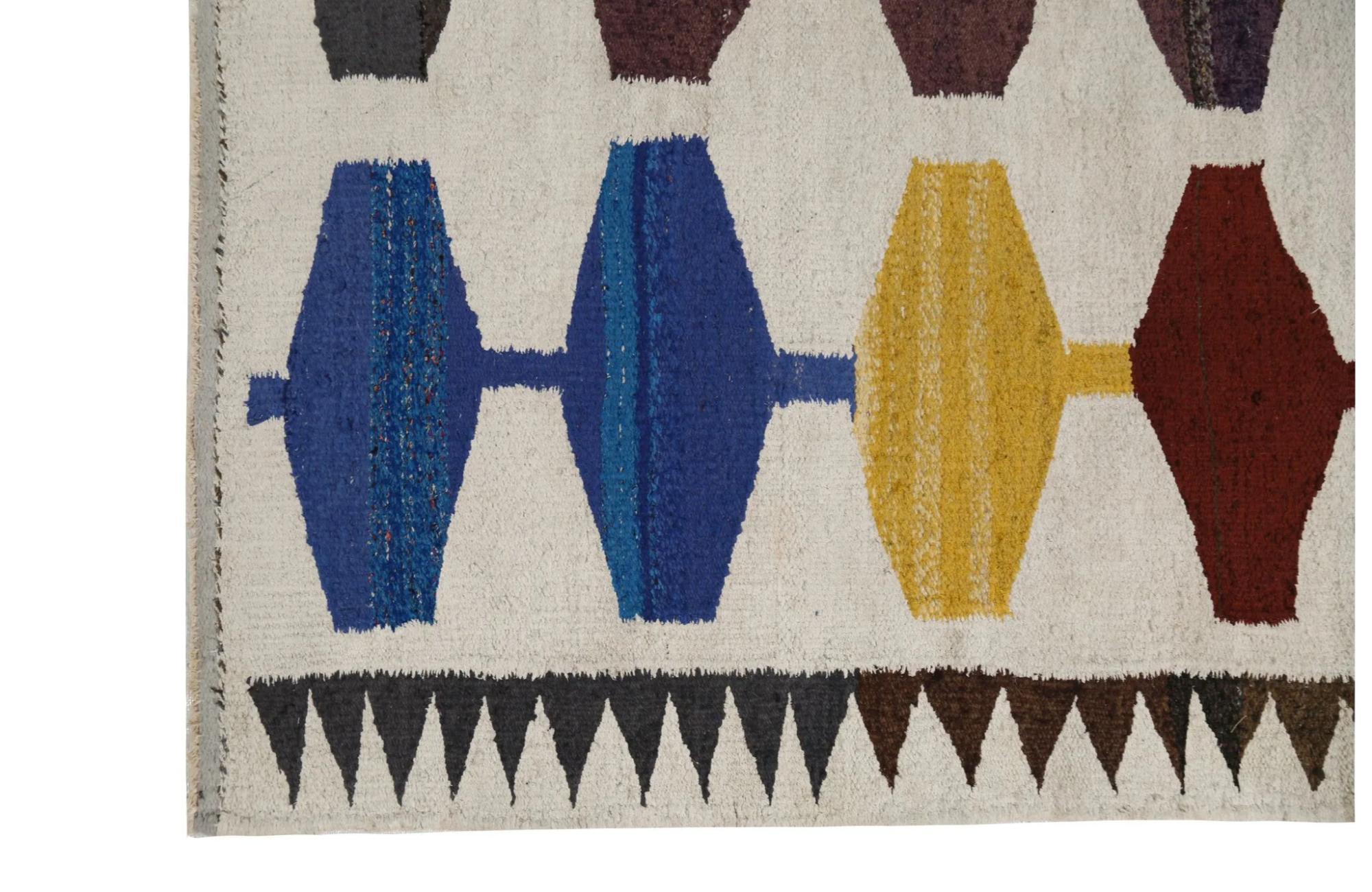 Tessuto a mano Tappeti per l'area Kilim della Turchia - Design - 99362 in vendita