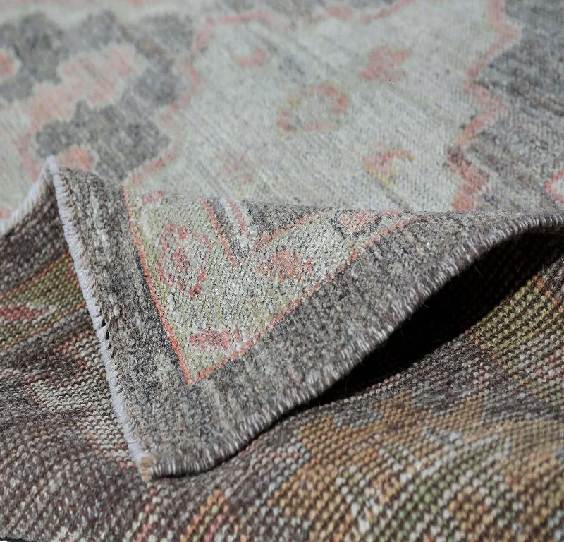 Annodato a mano Tappeti per l'area della Turchia Oushak - Design - 98079 in vendita