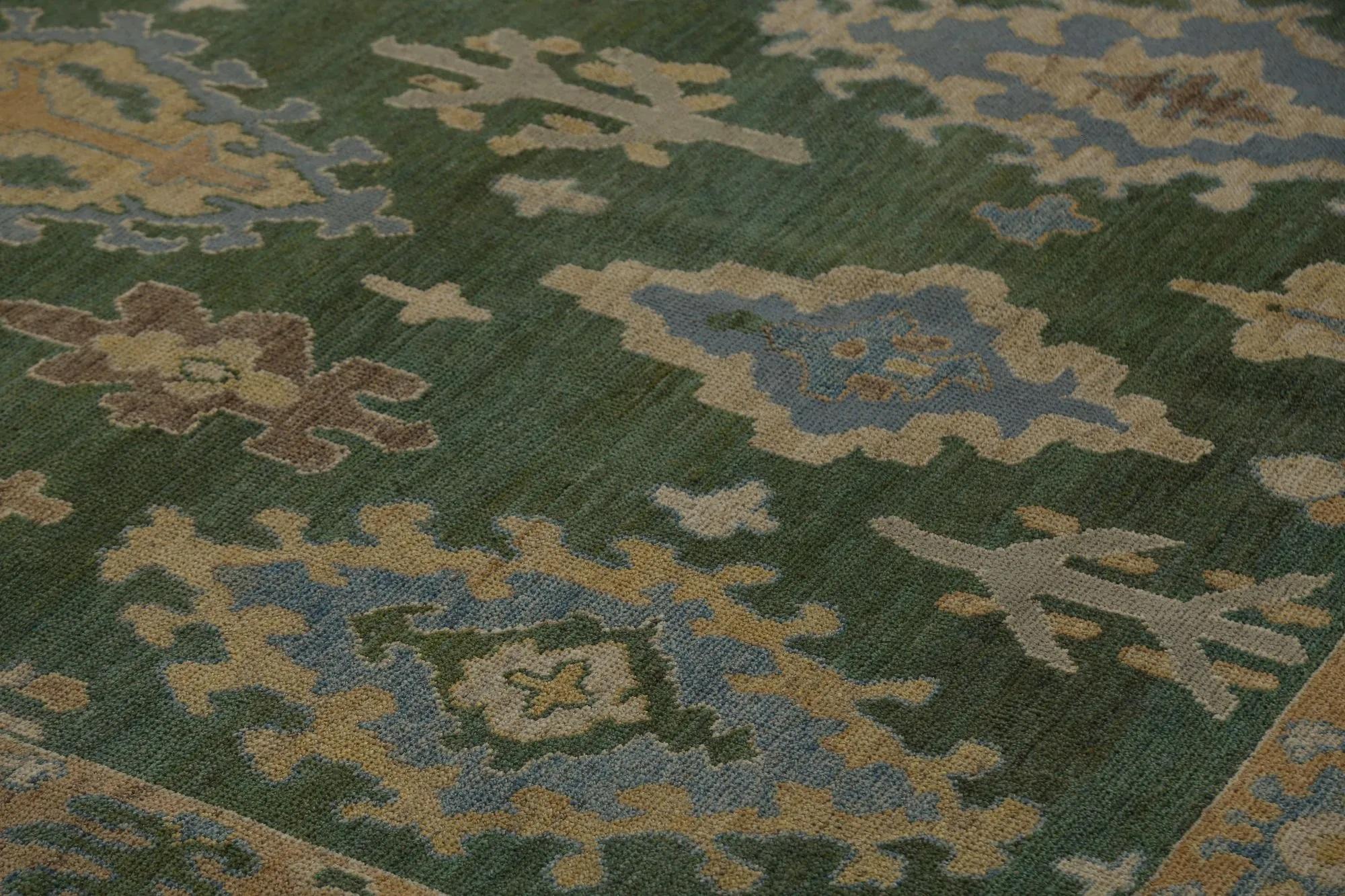 Turc Tapis d'Oushak de Turquie - Design - 98091 en vente