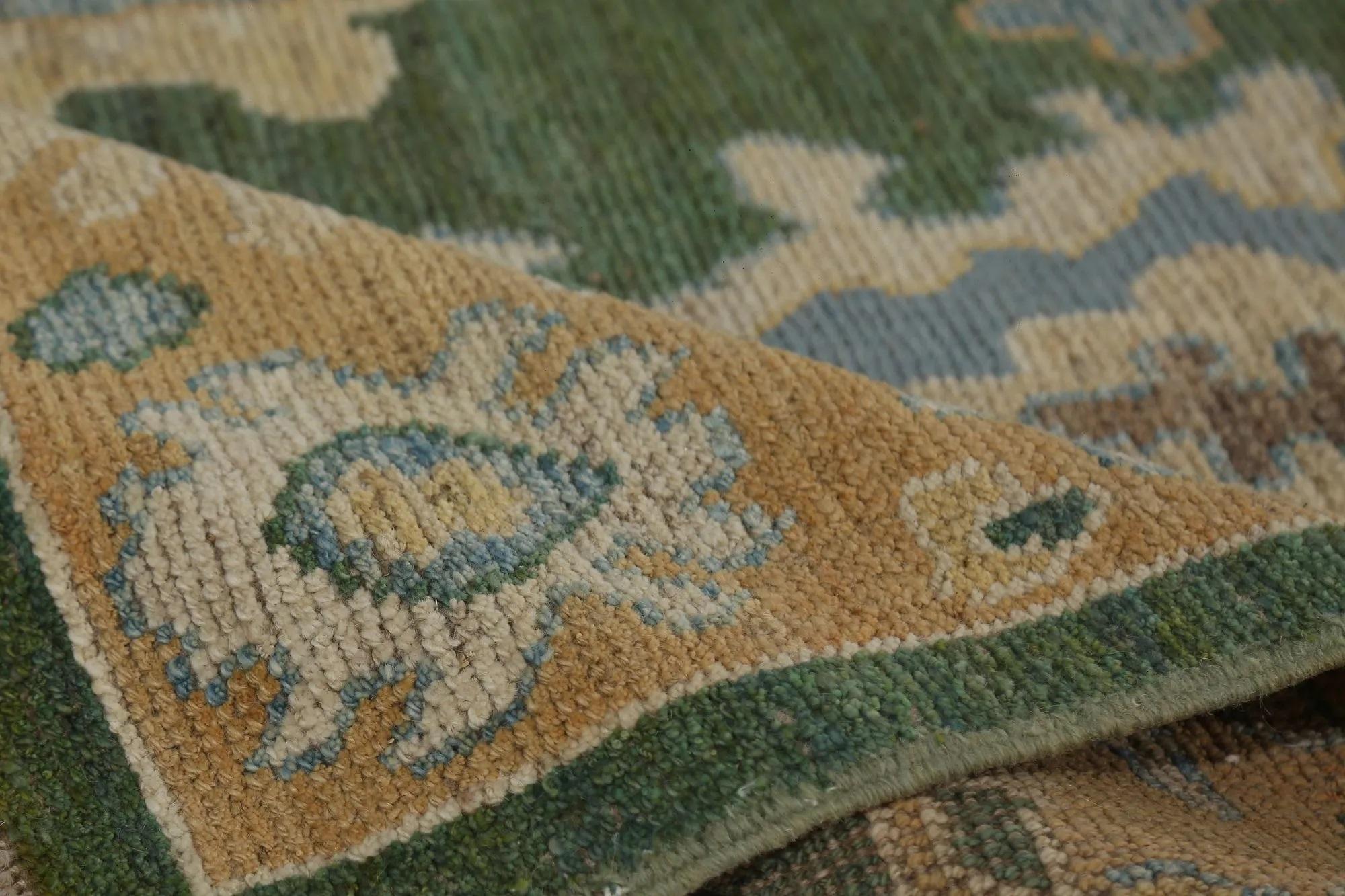 Tapis d'Oushak de Turquie - Design - 98091 Excellent état - En vente à Dallas, TX