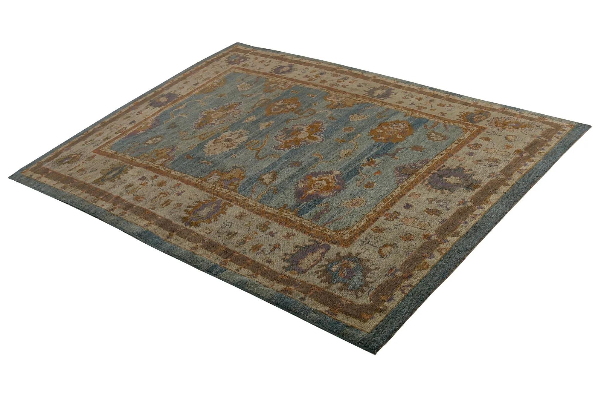Oushak-Teppiche aus der Türkei – Design – 98096 (20. Jahrhundert) im Angebot