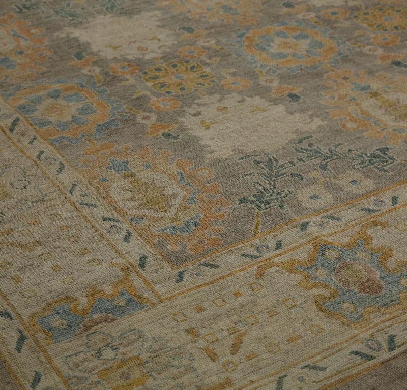 Oushak-Teppiche aus der Türkei – Design – 98111 (Türkisch) im Angebot