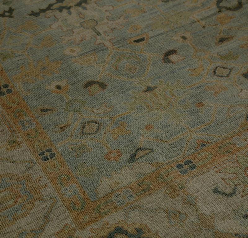 Oushak-Teppiche aus der Türkei – Design – 98114 (20. Jahrhundert) im Angebot
