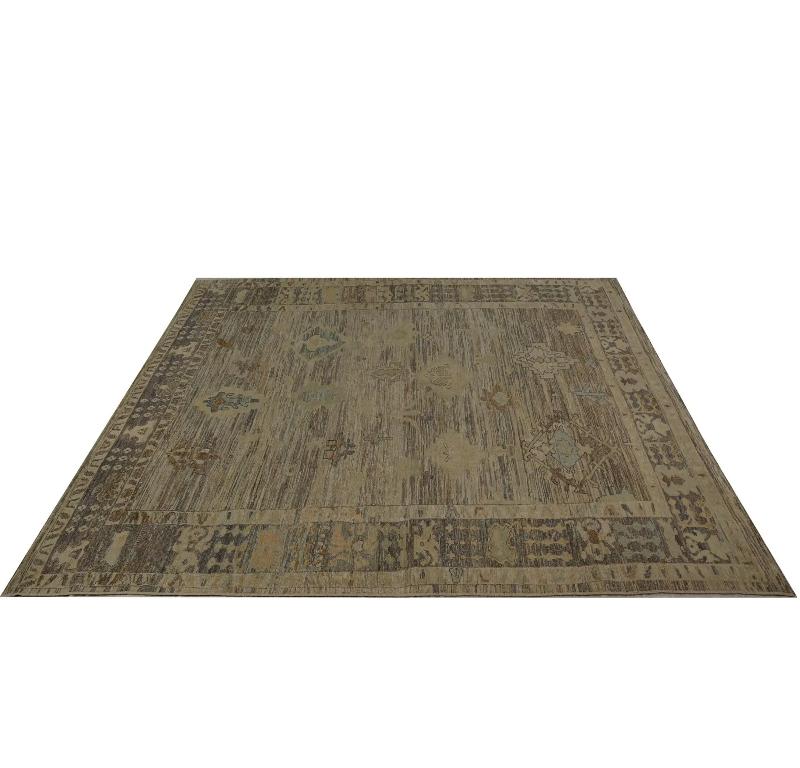 Oushak-Teppiche aus der Türkei – Design – 98115 (20. Jahrhundert) im Angebot