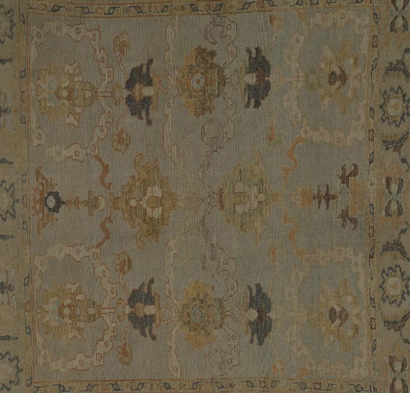 Oushak-Teppiche aus der Türkei – Design – 98116 (20. Jahrhundert) im Angebot