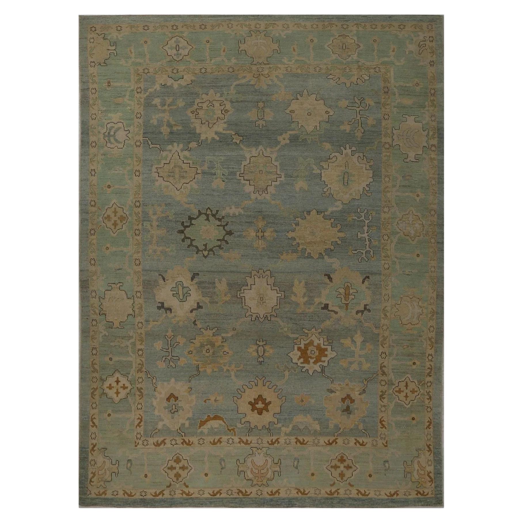Tapis d'Oushak de Turquie - Design - 98124 en vente