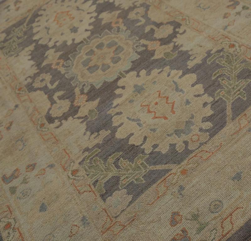 Oushak-Teppiche aus der Türkei – Design – 98129 (20. Jahrhundert) im Angebot
